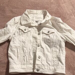 White Denim Jacket